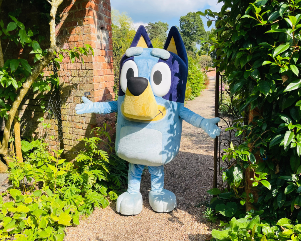 Bluey at Spetchley Park and Gardens