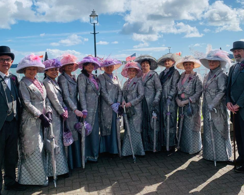 Cobh Animation Team at British Titanic Society Convention in 2021.