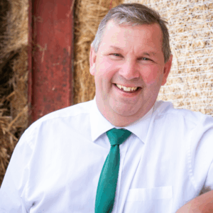 Richard Baldwyn at Lower Clopton Farm