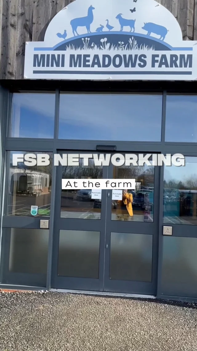 🤷‍♀️ What does it look like when rural innovation meets business strategy?

🐷 We had a fantastic time at the @fsb_uk Networking event at @mini_meadows_farm in Northamptonshire. 

🎟️ We're working closely with farm attractions to develop clear corporate strategies that support their marketing, attract new types of visitors and create extra revenue opportunities.

👀 Thinking about putting on something similar at your attraction? Watch the video to see how powerful a simple networking event can be. 

📍 Mini Meadows Farm, Northamptonshire